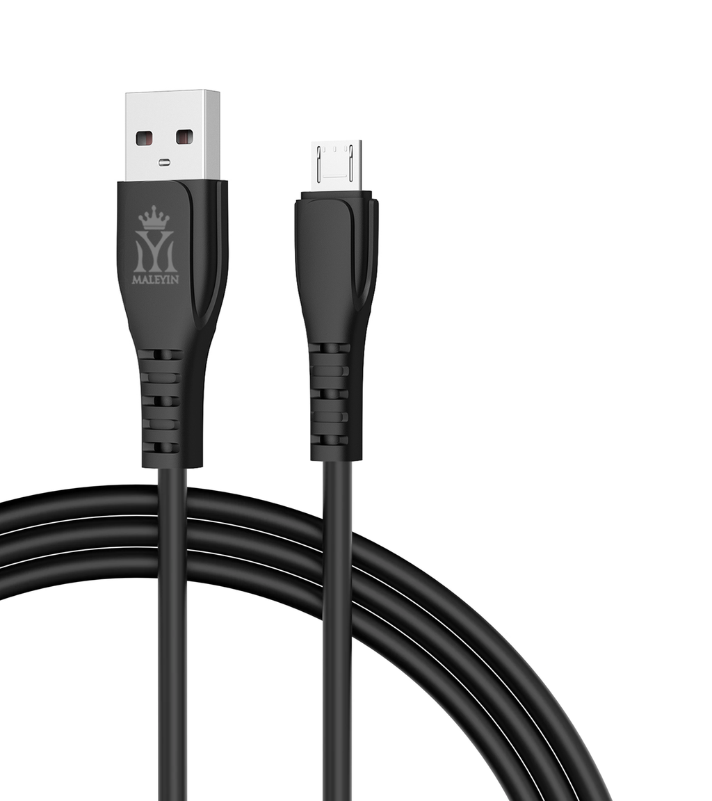 Maleyin USB-A Micro-USB Ladekabel + Datenkabel für Samsung Huawei Xiaomi HTC ZTE