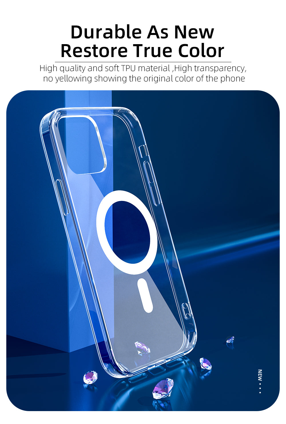 Maleyin MagSafe Handyhülle für iPhone 13/Pro/Max Schutzhülle Case Stoßfest