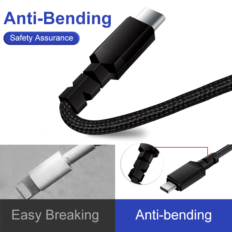 Maleyin USB-C zu C Schnellladekabel 100W für Samsung iPhone 15 16 17 Xiaomi Datenkabel