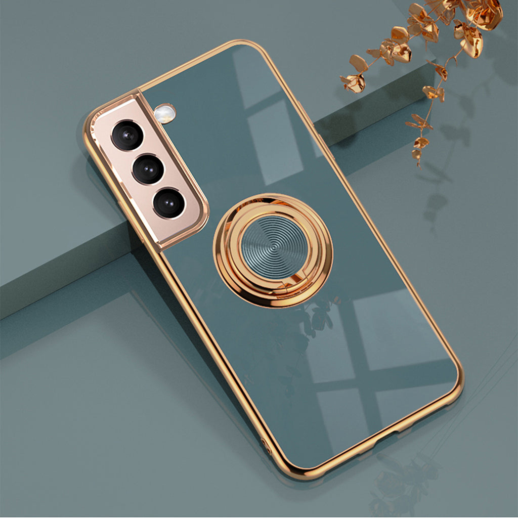 Maleyin Handyhülle für Samsung Galaxy S21 S22 Plus Ultra Ring Ständer Hülle Case