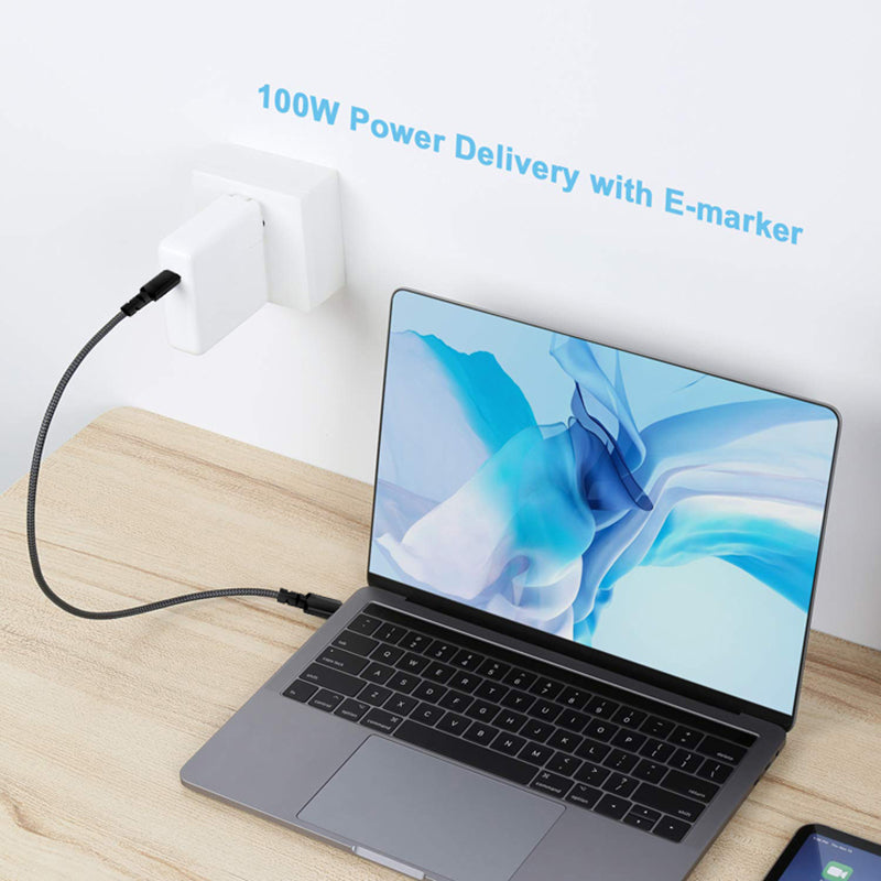 Maleyin USB-C zu C Schnellladekabel 100W für Samsung iPhone 15 16 17 Xiaomi Datenkabel