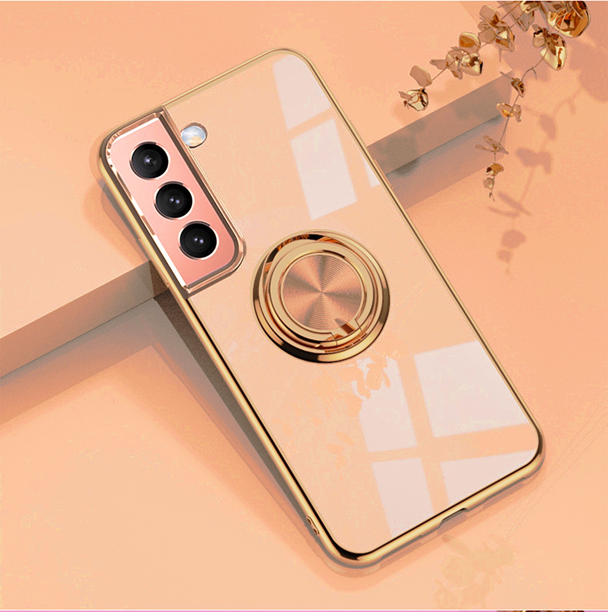 Maleyin Handyhülle für Samsung Galaxy S21 S22 Plus Ultra Ring Ständer Hülle Case