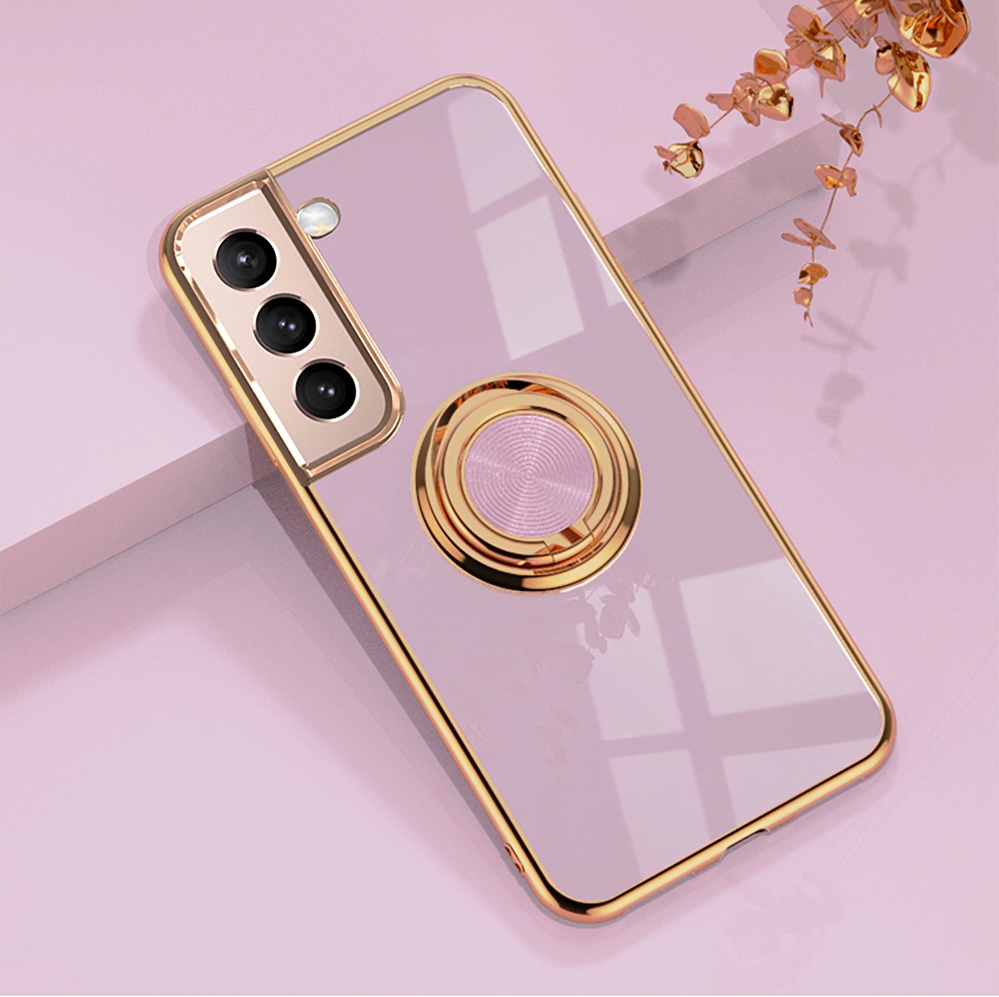 Maleyin Handyhülle für Samsung Galaxy S21 S22 Plus Ultra Ring Ständer Hülle Case