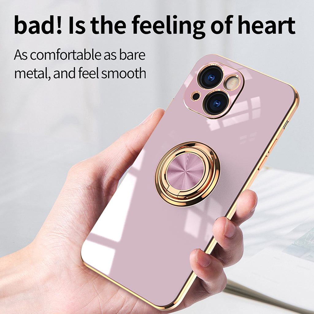 Maleyin Handyhülle für iPhone 13 Pro Max Ring Ständer Schutz Hülle Case