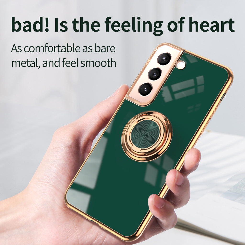Maleyin Handyhülle für Samsung Galaxy S21 S22 Plus Ultra Ring Ständer Hülle Case