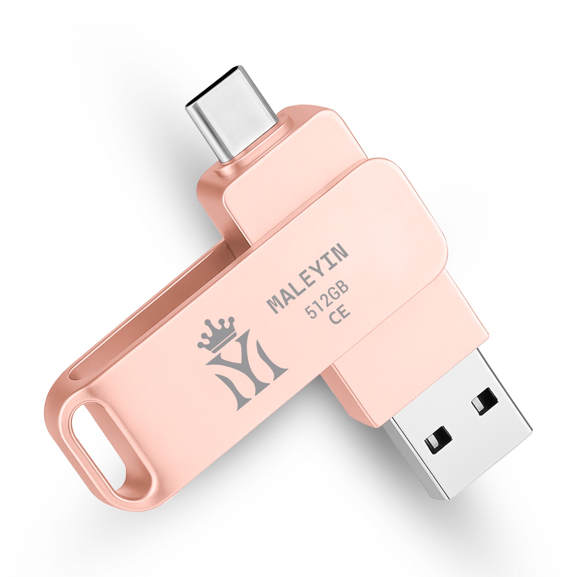 Maleyin USB-C + USB-A Dual Drive Speicherstick 32 64 128 256 512 GB