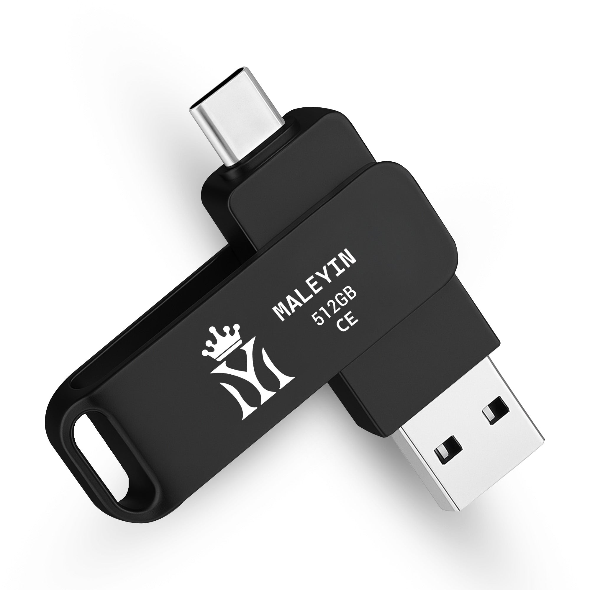 Maleyin USB-C + USB-A Dual Drive Speicherstick 32 64 128 256 512 GB