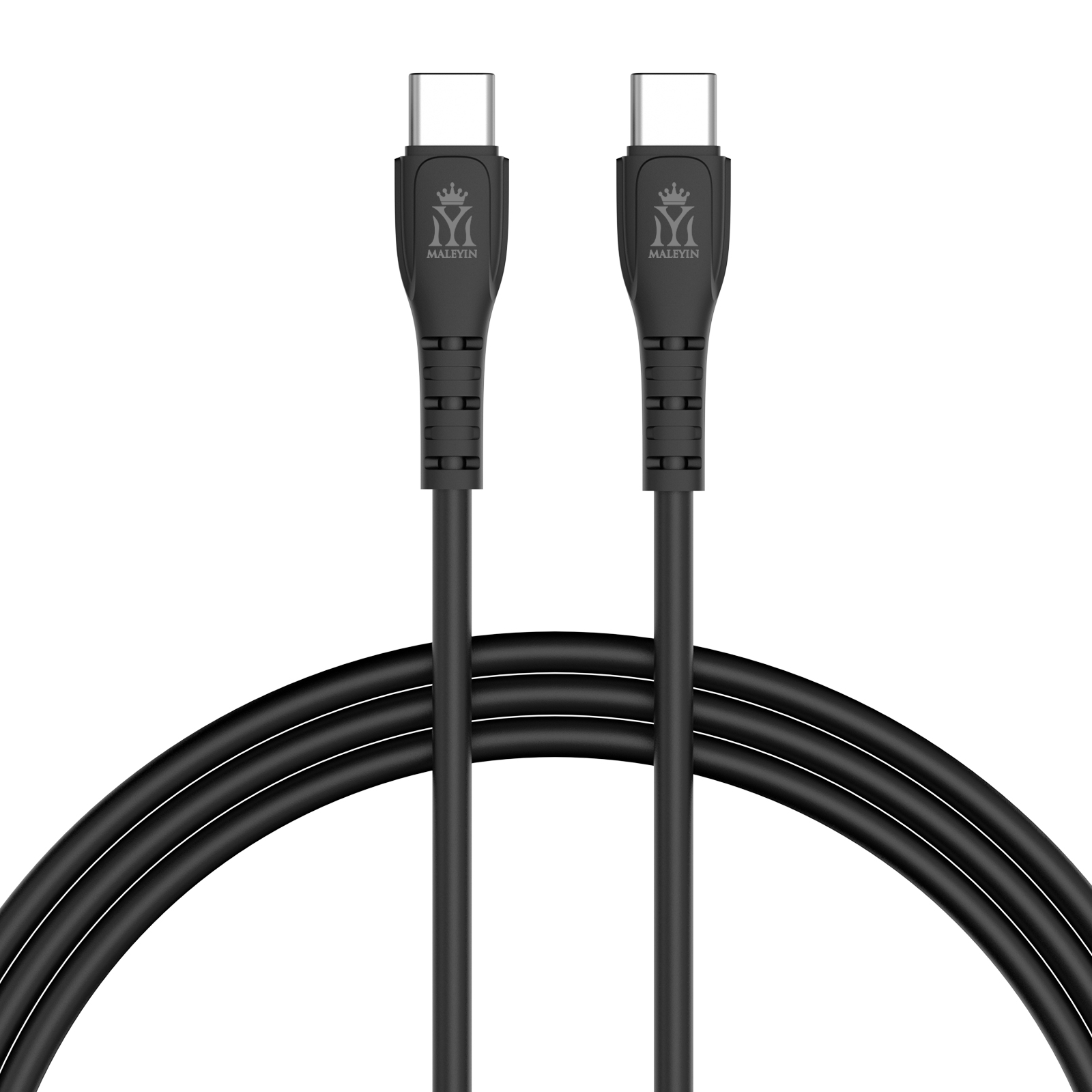 Maleyin USB-C zu C Schnellladekabel 60W für Samsung iPhone 15 16 17 Xiaomi Datenkabel