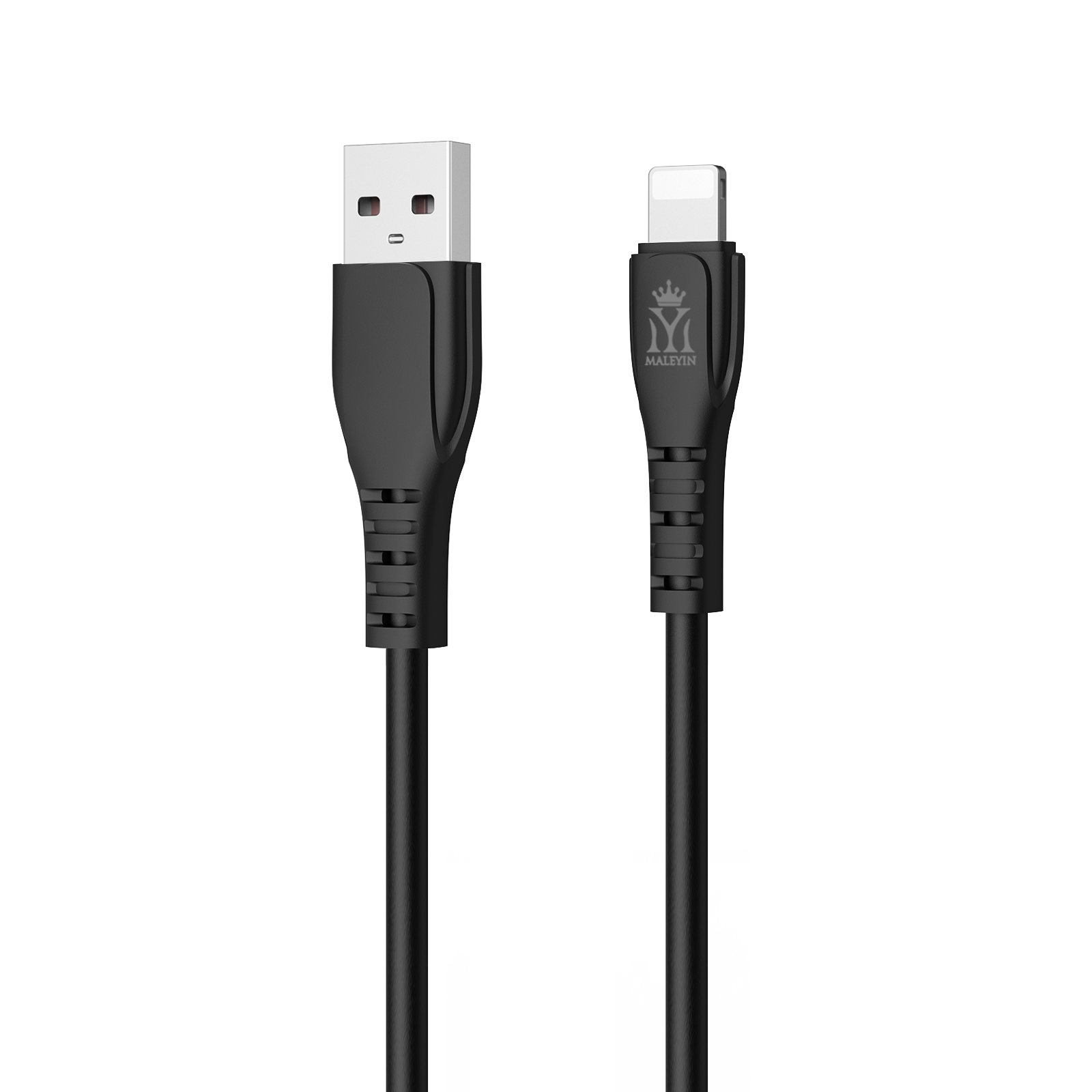 Maleyin USB-A Ladekabel für iPhone X XS 11 12 13 14 Pro Max Datenkabel