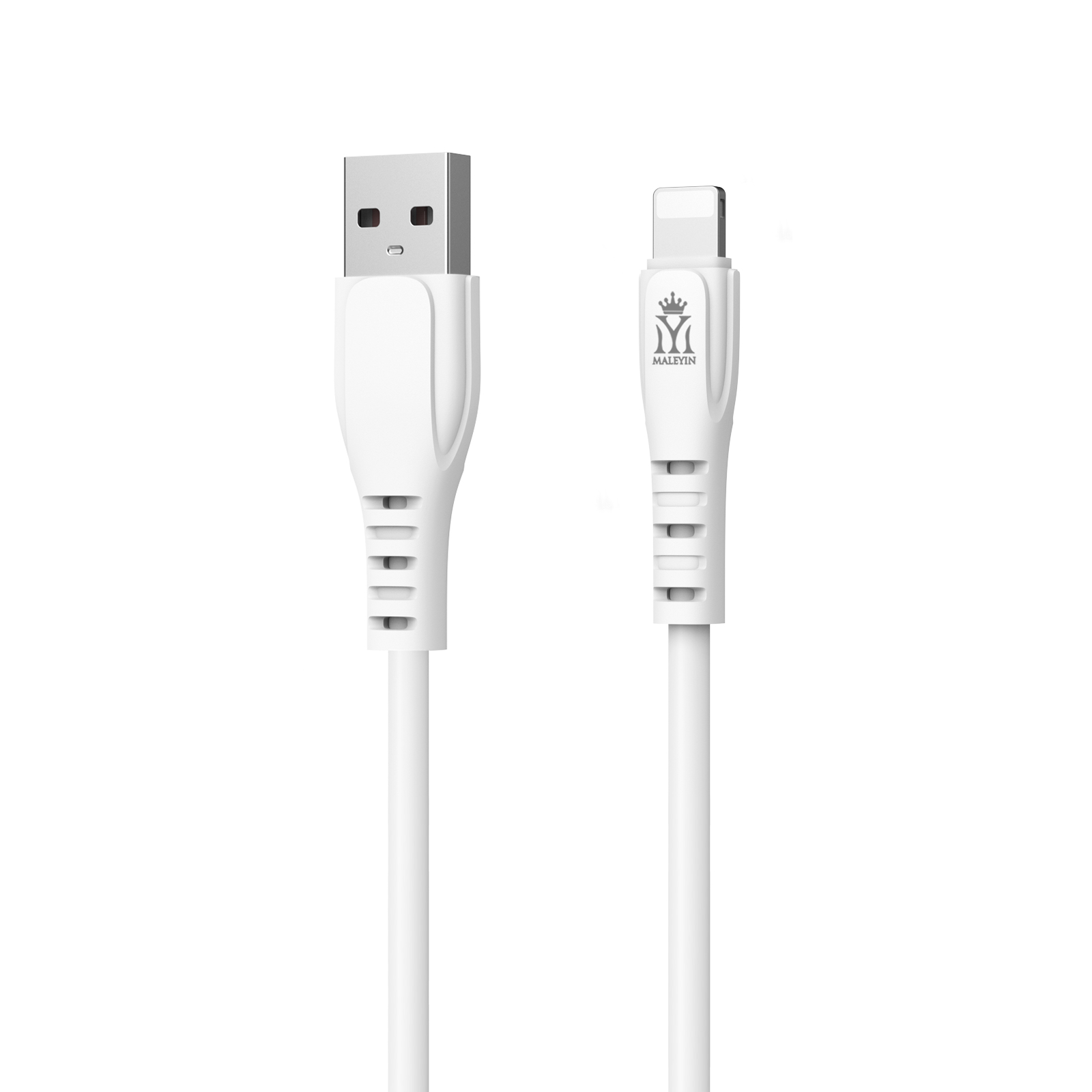 Maleyin USB-A Ladekabel für iPhone X XS 11 12 13 14 Pro Max Datenkabel
