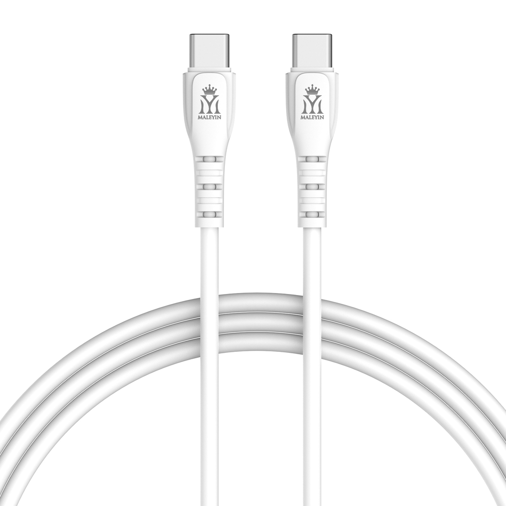 Maleyin USB-C zu C Schnellladekabel 60W für Samsung iPhone 15 16 17 Xiaomi Datenkabel