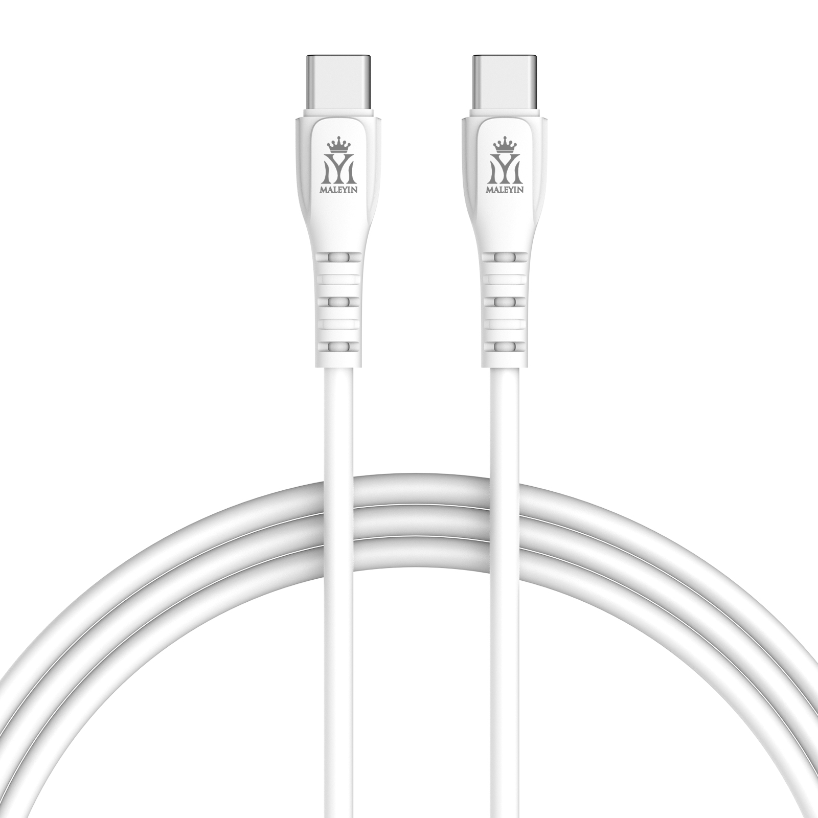 Maleyin USB-C zu C Schnellladekabel 60W für Samsung iPhone 15 16 17 Xiaomi Datenkabel