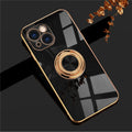 Maleyin Handyhülle für iPhone 13 Pro Max Ring Ständer Schutz Hülle Case