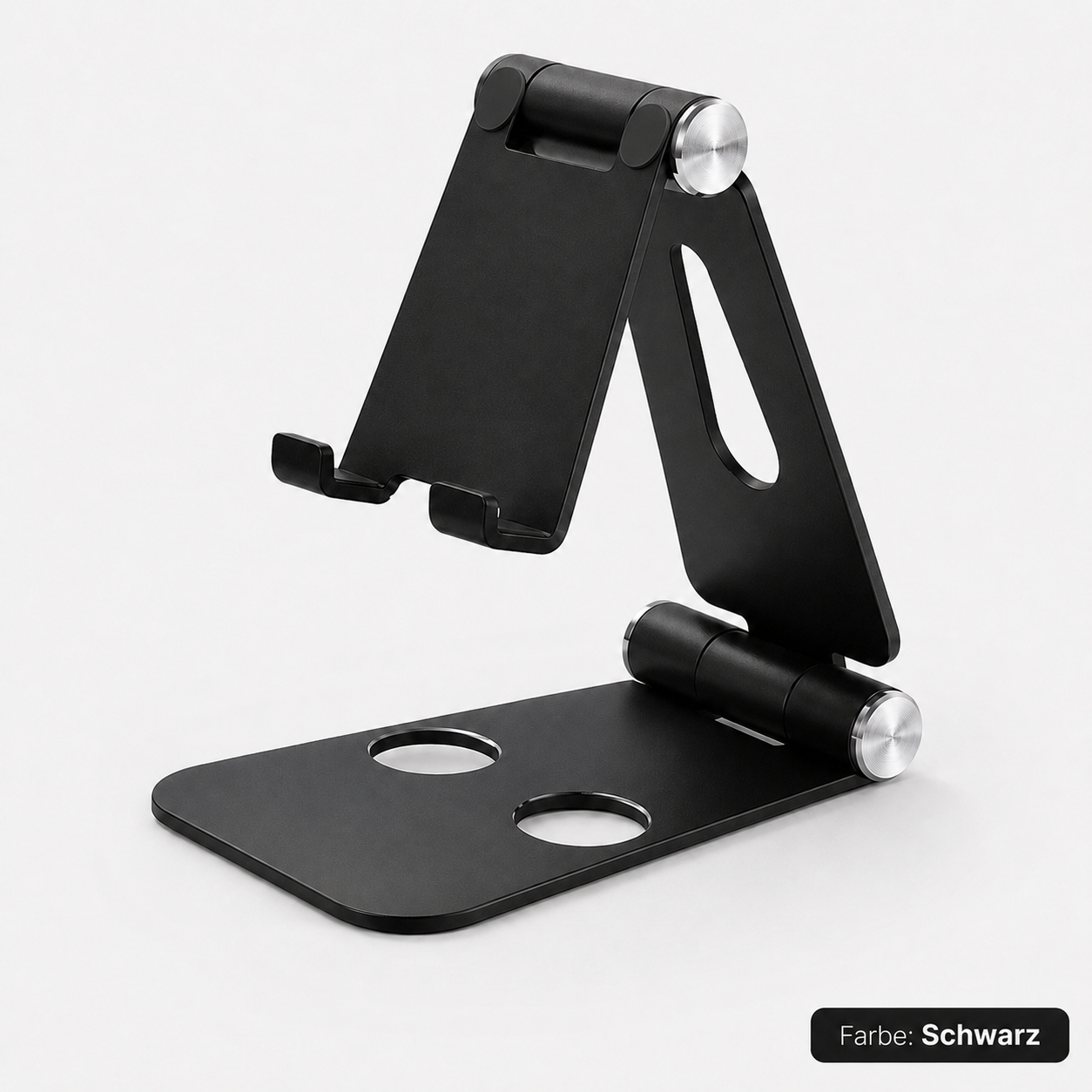 Maleyin Handy Halter Tablet Ständer Halterung Smartphone Stativ klappbar Metall