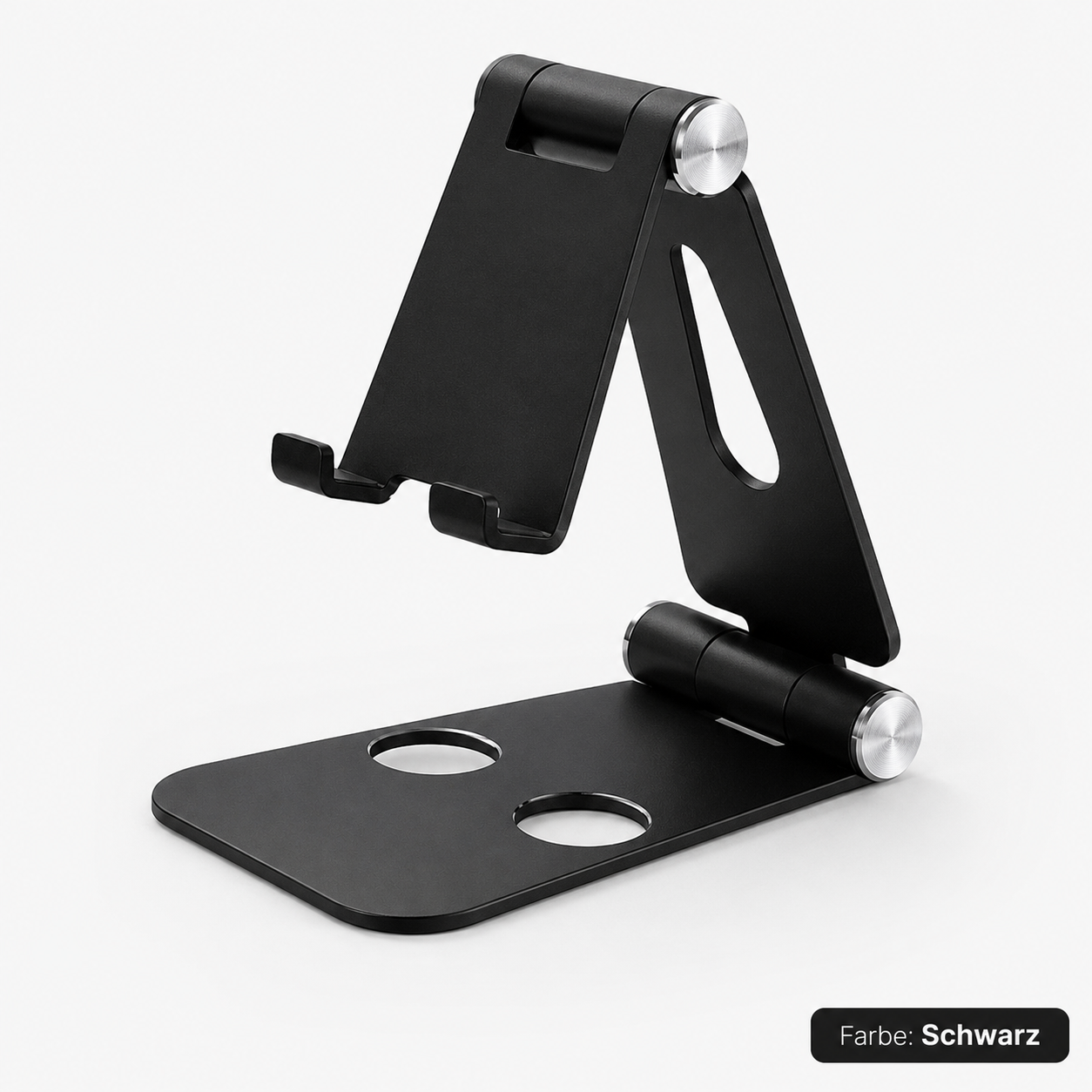 Maleyin Handy Halter Tablet Ständer Halterung Smartphone Stativ klappbar Metall