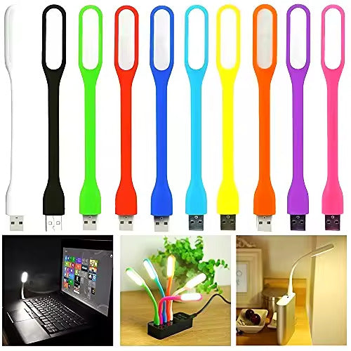 Flexible USB-Lampe, Mini-USB-Licht für Laptop & Tablet LED Tastatur-Licht für Computer PC