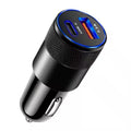 Maleyin Auto Ladegerät KFZ Schnell Ladeadapter 2in1 USB-A + USB-C 38 Watt