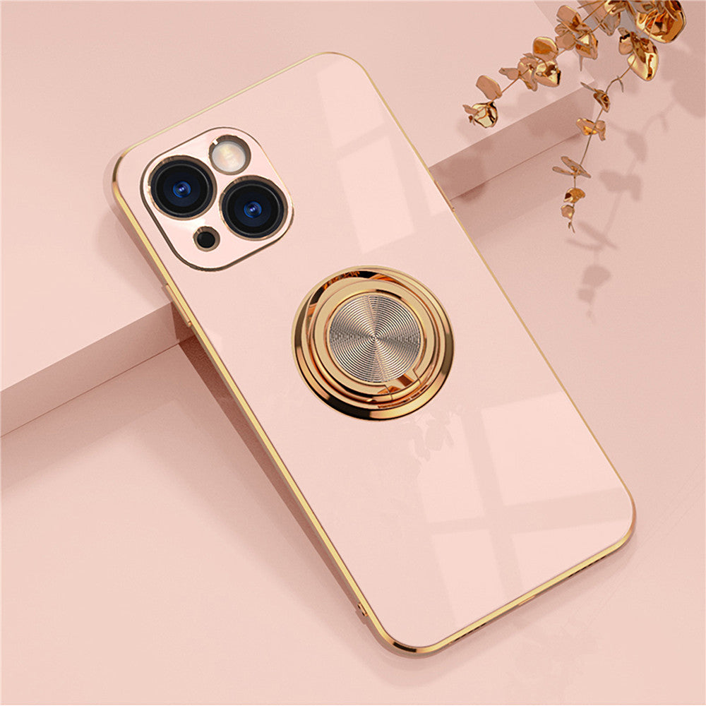 Maleyin Handyhülle für iPhone 13 Pro Max Ring Ständer Schutz Hülle Case