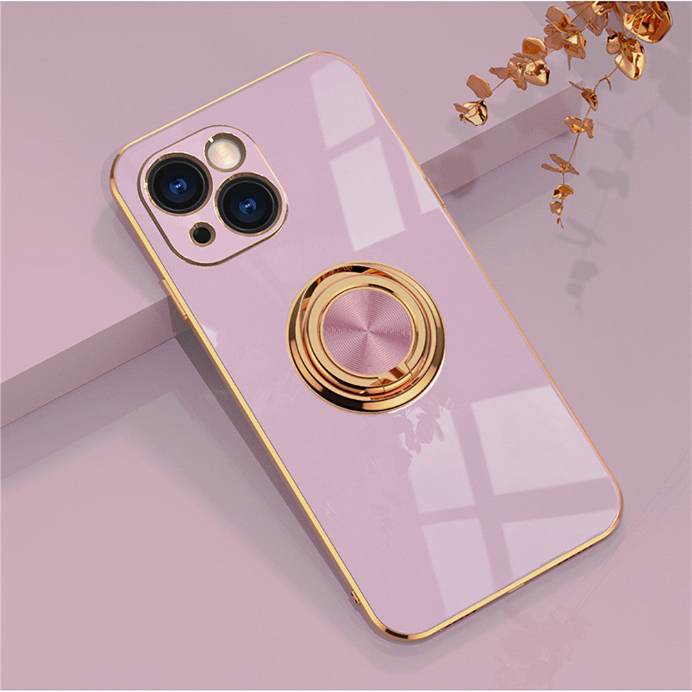 Maleyin Handyhülle für iPhone 13 Pro Max Ring Ständer Schutz Hülle Case