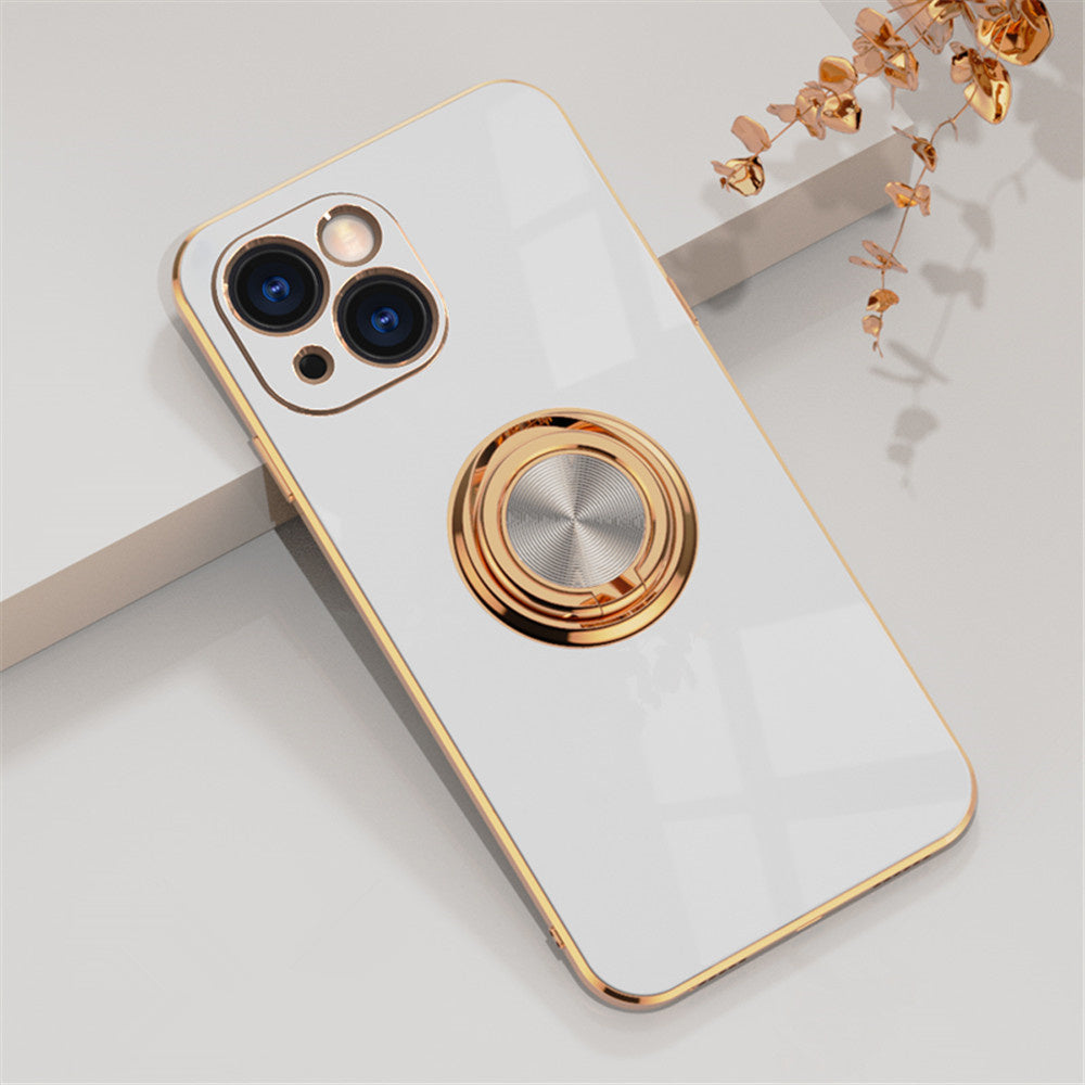 Maleyin Handyhülle für iPhone 13 Pro Max Ring Ständer Schutz Hülle Case