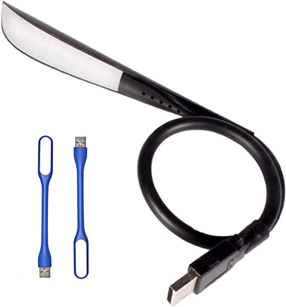 USB Lampen Set (1+2) für Laptop mini LED Tastatur-Licht für Computer PC flexibel