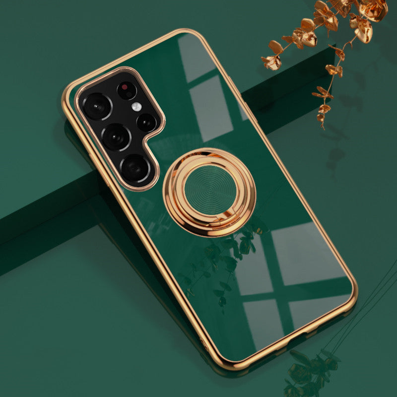 Maleyin Handyhülle für Samsung Galaxy S21 S22 Plus Ultra Ring Ständer Hülle Case