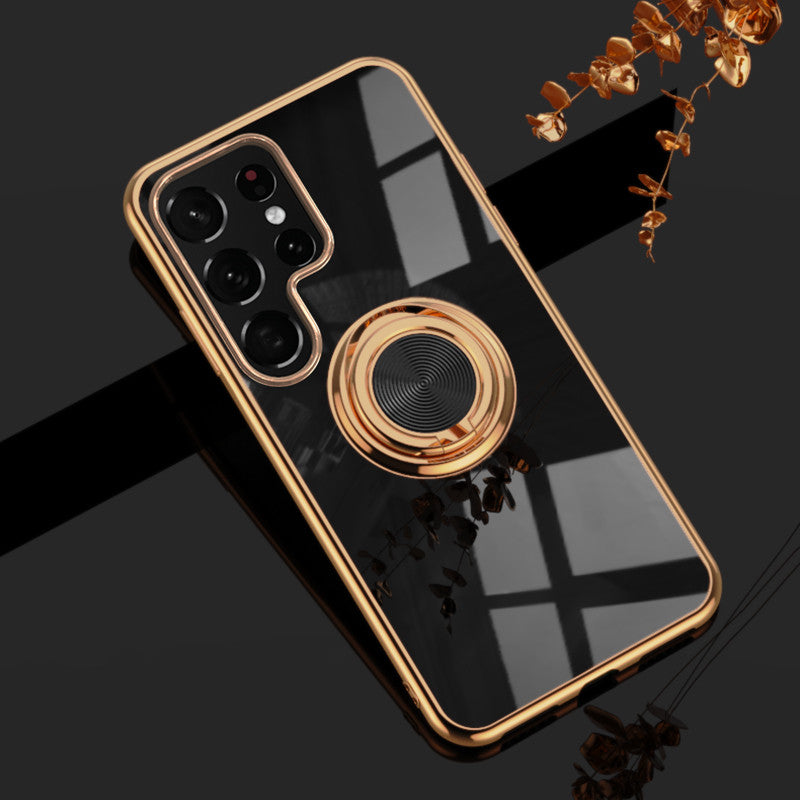 Maleyin Handyhülle für Samsung Galaxy S21 S22 Plus Ultra Ring Ständer Hülle Case