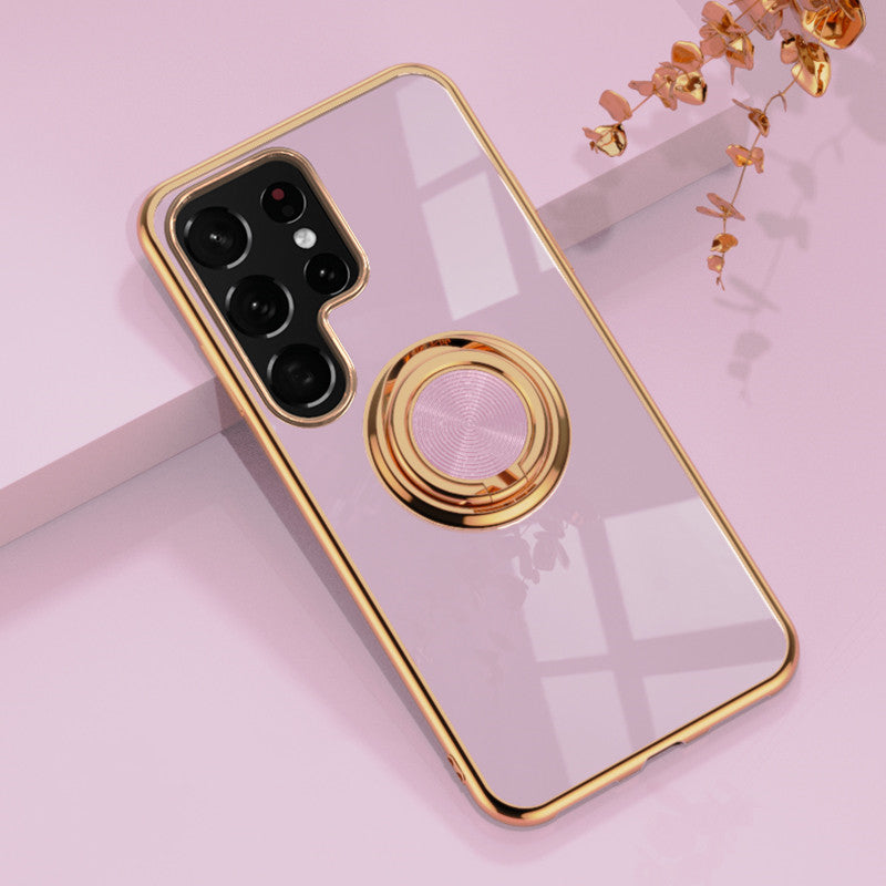 Maleyin Handyhülle für Samsung Galaxy S21 S22 Plus Ultra Ring Ständer Hülle Case